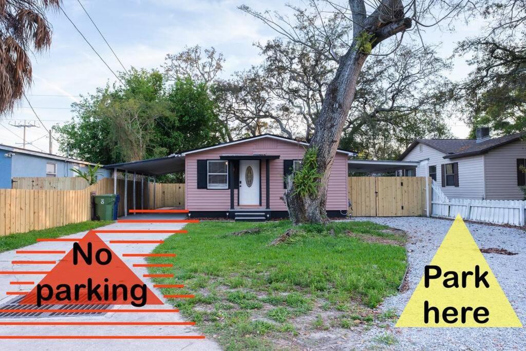 House Near Tampa Zoo And Busch Gardens, Free High Speed Wifi Villa Buitenkant foto